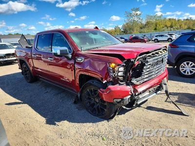 Czwarte zdjęcie samochodu z boku: 2022 GMC SIERRA K1500 DENALI VIN:3GTUUGET1NG511608 - miniatura
