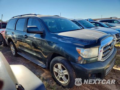 Czwarte zdjęcie samochodu z boku: 2008 TOYOTA SEQUOIA SR5 VIN:5TDBY64AX8S005447 - miniatura