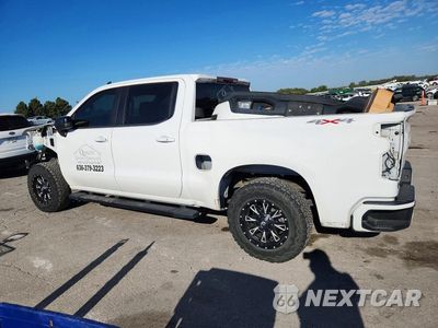 Drugie zdjęcie samochodu z przodu: 2019 CHEVROLET SILVERADO K1500 RST VIN:1GCUYEED7KZ221550 - miniatura