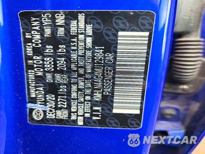 Zdjęcie 12 z 12 samochodu: 2021 HYUNDAI ELANTRA SEL VIN:KMHLN4AG4MU129841 - miniatura