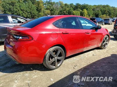 Trzecie zdjęcie samochodu z tyłu: 2015 DODGE DART GT VIN:1C3CDFEB1FD364531 - miniatura