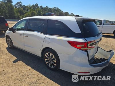 Drugie zdjęcie samochodu z przodu: 2021 HONDA ODYSSEY EXL VIN:5FNRL6H79MB026123 - miniatura