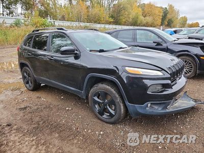Czwarte zdjęcie samochodu z boku: 2016 JEEP CHEROKEE LATITUDE VIN:1C4PJMCB3GW118857 - miniatura