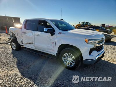 Czwarte zdjęcie samochodu z boku: 2023 CHEVROLET SILVERADO K1500 LT VIN:3GCUDDED9PG318830 - miniatura