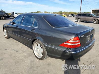 Drugie zdjęcie samochodu z przodu: 2002 MERCEDES-BENZ S 430 VIN:WDBNG70J42A295361 - miniatura