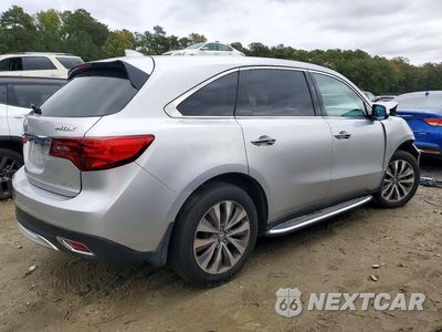 Trzecie zdjęcie samochodu z tyłu: 2014 ACURA MDX TECHNOLOGY VIN:5FRYD4H47EB006441 - miniatura