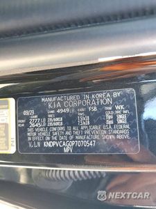 Zdjęcie 13 z 13 samochodu: 2023 KIA SPORTAGE EX VIN:KNDPVCAG0P7070547 - miniatura