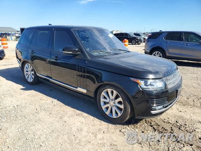 Czwarte zdjęcie samochodu z boku: 2017 LAND ROVER RANGE ROVER HSE VIN:SALGS2FV4HA379980 - miniatura