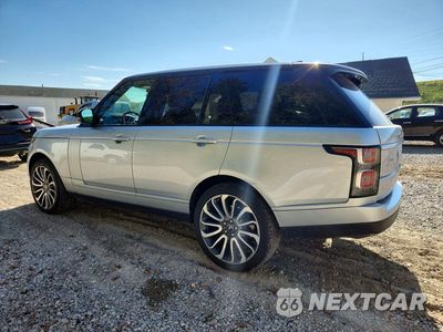 Drugie zdjęcie samochodu z przodu: 2019 LAND ROVER RANGE ROVER HSE VIN:SALGS2SV8KA525553 - miniatura