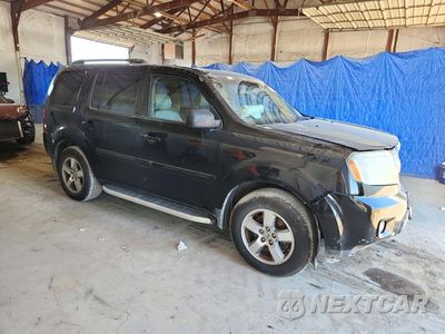 Czwarte zdjęcie samochodu z boku: 2011 HONDA PILOT EXL VIN:5FNYF4H58BB009588 - miniatura