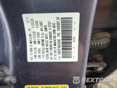 Zdjęcie 12 z 12 samochodu: 2014 HONDA ACCORD EX VIN:1HGCR2F79EA236586 - miniatura