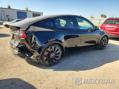 Trzecie zdjęcie samochodu z tyłu: 2023 TESLA MODEL Y VIN:7SAYGDEF7PF809688 - miniatura