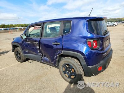 Drugie zdjęcie samochodu z przodu: 2017 JEEP RENEGADE SPORT VIN:ZACCJBAB1HPE68041 - miniatura