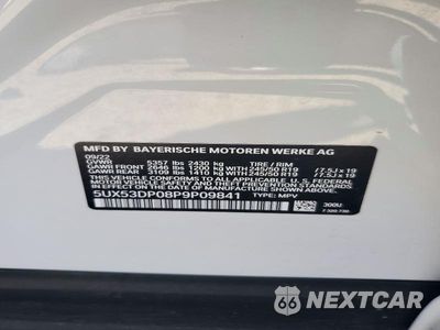 Zdjęcie 14 z 14 samochodu: 2023 BMW X3 XDRIVE30I VIN:5UX53DP08P9P09841 - miniatura