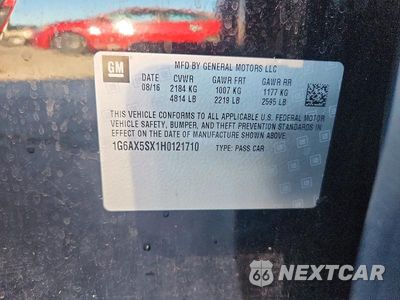 Zdjęcie 12 z 12 samochodu: 2017 CADILLAC CTS LUXURY VIN:1G6AX5SX1H0121710 - miniatura