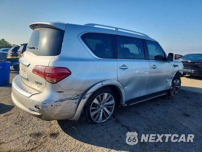 Trzecie zdjęcie samochodu z tyłu: 2017 INFINITI QX80 BASE VIN:JN8AZ2NE4H9152952 - miniatura