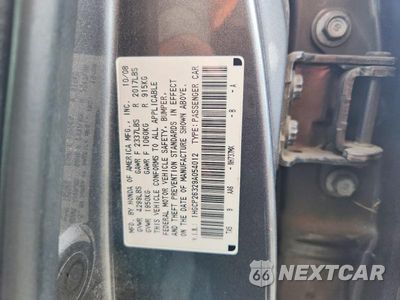 Zdjęcie 12 z 12 samochodu: 2009 HONDA ACCORD LX VIN:1HGCP26329A054012 - miniatura
