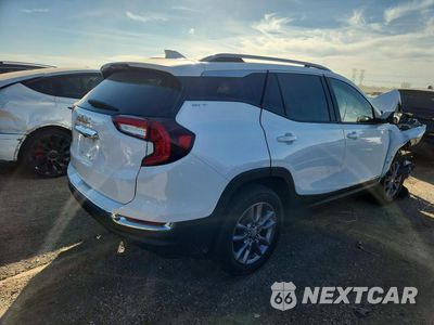 Trzecie zdjęcie samochodu z tyłu: 2023 GMC TERRAIN SLT VIN:3GKALPEG6PL231058 - miniatura