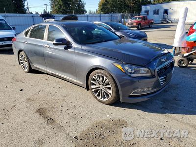Czwarte zdjęcie samochodu z boku: 2017 GENESIS G80 3.8 VIN:KMHGN4JE4HU176230 - miniatura