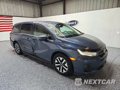 Czwarte zdjęcie samochodu z boku: 2025 HONDA ODYSSEY EXL VIN:5FNRL6H61SB080536 - miniatura