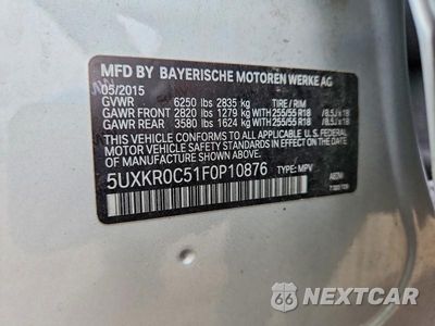 Zdjęcie 14 z 14 samochodu: 2015 BMW X5 XDRIVE35I VIN:5UXKR0C51F0P10876 - miniatura