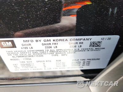 Zdjęcie 14 z 14 samochodu: 2021 CHEVROLET TRAILBLAZER LS VIN:KL79MMS23MB115345 - miniatura