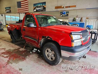 Czwarte zdjęcie samochodu z boku: 2004 CHEVROLET SILVERADO K1500 VIN:1GCEK14T34Z290391 - miniatura