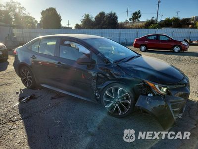 Czwarte zdjęcie samochodu z boku: 2022 TOYOTA COROLLA SE VIN:JTDS4MCEXNJ091453 - miniatura