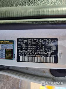 Zdjęcie 13 z 13 samochodu: 2014 HYUNDAI SANTA FE GLS VIN:KM8SN4HF7EU067328 - miniatura