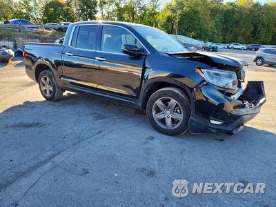 Czwarte zdjęcie samochodu z boku: 2023 HONDA RIDGELINE RTL-E VIN:5FPYK3F78PB052837 - miniatura