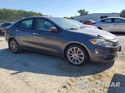 Czwarte zdjęcie samochodu z boku: 2015 DODGE DART LIMITED VIN:1C3CDFCB8FD414523 - miniatura