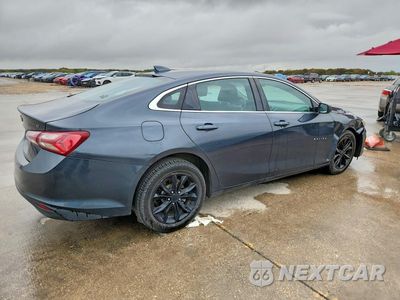 Trzecie zdjęcie samochodu z tyłu: 2021 CHEVROLET MALIBU LT VIN:1G1ZD5ST5MF076129 - miniatura