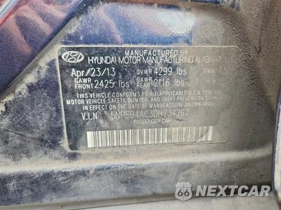 Zdjęcie 12 z 12 samochodu: 2013 HYUNDAI SONATA GLS VIN:5NPEB4AC3DH734267 - miniatura
