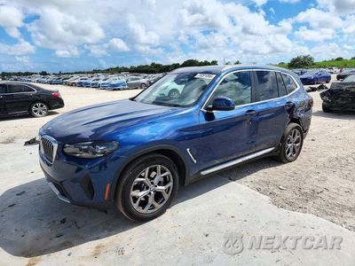 2022 BMW X3 SDRIVE30I 5UX43DP06N9L42642 - główne zdjęcie licytacji z USA - miniatura