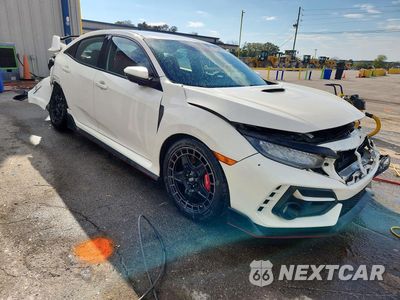 Czwarte zdjęcie samochodu z boku: 2020 HONDA CIVIC TYPE-R TOURING VIN:SHHFK8G76LU201525 - miniatura