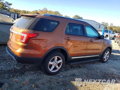 Trzecie zdjęcie samochodu z tyłu: 2017 FORD EXPLORER XLT VIN:1FM5K8DH2HGB57610 - miniatura