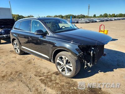 Czwarte zdjęcie samochodu z boku: 2022 AUDI Q7 PREMIUM PLUS VIN:WA1LXBF78ND004977 - miniatura