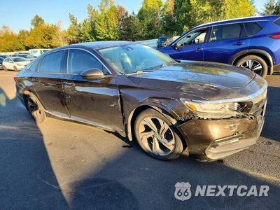 Czwarte zdjęcie samochodu z boku: 2018 HONDA ACCORD EX VIN:1HGCV1F48JA120639 - miniatura