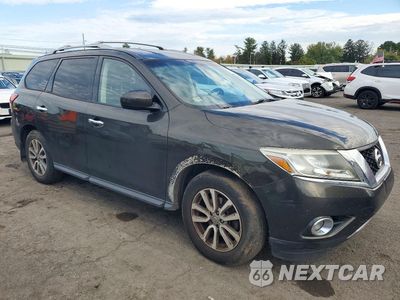 Czwarte zdjęcie samochodu z boku: 2015 NISSAN PATHFINDER SV VIN:5N1AR2MNXFC671304 - miniatura