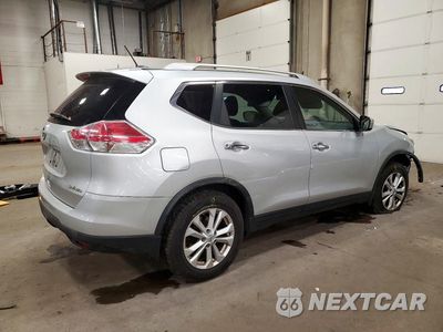Trzecie zdjęcie samochodu z tyłu: 2015 NISSAN ROGUE SV VIN:KNMAT2MV8FP526471 - miniatura