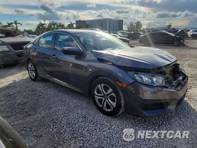Czwarte zdjęcie samochodu z boku: 2018 HONDA CIVIC LX VIN:19XFC2F53JE044096 - miniatura