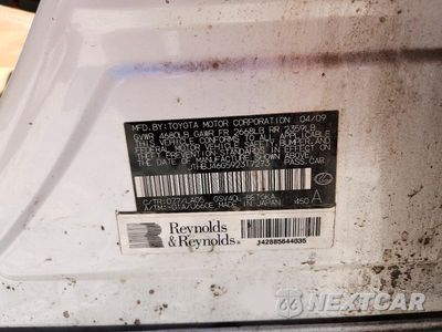 Zdjęcie 12 z 12 samochodu: 2009 LEXUS ES 350 VIN:JTHBJ46G592317273 - miniatura
