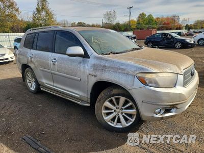 Czwarte zdjęcie samochodu z boku: 2008 TOYOTA HIGHLANDER HYBRID LIMITED VIN:JTEEW44A982023853 - miniatura