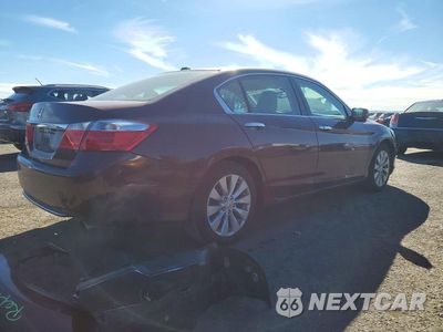 Trzecie zdjęcie samochodu z tyłu: 2013 HONDA ACCORD EXL VIN:1HGCR2F8XDA051602 - miniatura