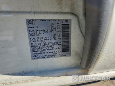Zdjęcie 13 z 13 samochodu: 2025 NISSAN FRONTIER SV VIN:1N6ED1EK5SN643456 - miniatura