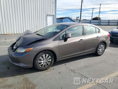 2012 HONDA CIVIC LX 2HGFB2F54CH588666 - główne zdjęcie licytacji z USA - miniatura