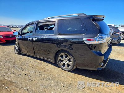 Drugie zdjęcie samochodu z przodu: 2017 TOYOTA SIENNA SE VIN:5TDXZ3DC8HS797035 - miniatura