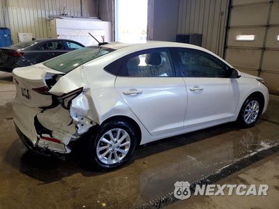 Trzecie zdjęcie samochodu z tyłu: 2019 HYUNDAI ACCENT SEL VIN:3KPC24A30KE070325 - miniatura