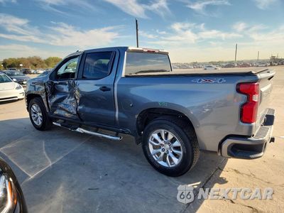 Drugie zdjęcie samochodu z przodu: 2019 CHEVROLET SILVERADO K1500 CUSTOM VIN:1GCPYBEH7KZ416885 - miniatura
