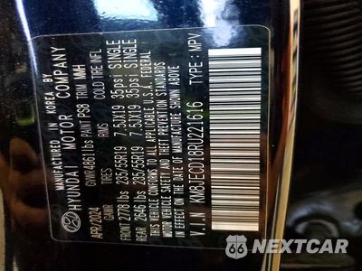 Zdjęcie 14 z 14 samochodu: 2024 HYUNDAI TUCSON LIMITED VIN:KM8JECD18RU221616 - miniatura